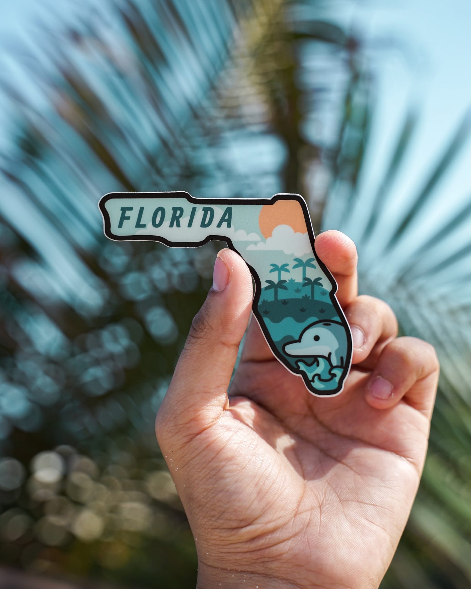 Sticker of Florida, the Sunshine State